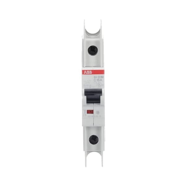 Miniature Circuit Breaker, SU201 Series, 15A, 1 Pole, 230/277V AC, 10kA, C Curve